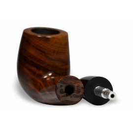 Cachimbo Elite Curvo (Filtro Permanente) Piteira Chifre - 0147-34